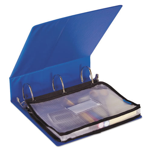 Large Expanding Zipper Pouch with Window, Pencil Bag
