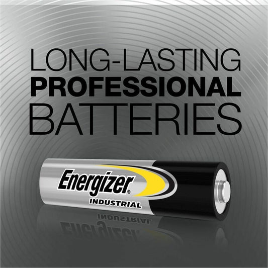 Energizer Industrial Alkaline AAA Batteries, 4/Pack