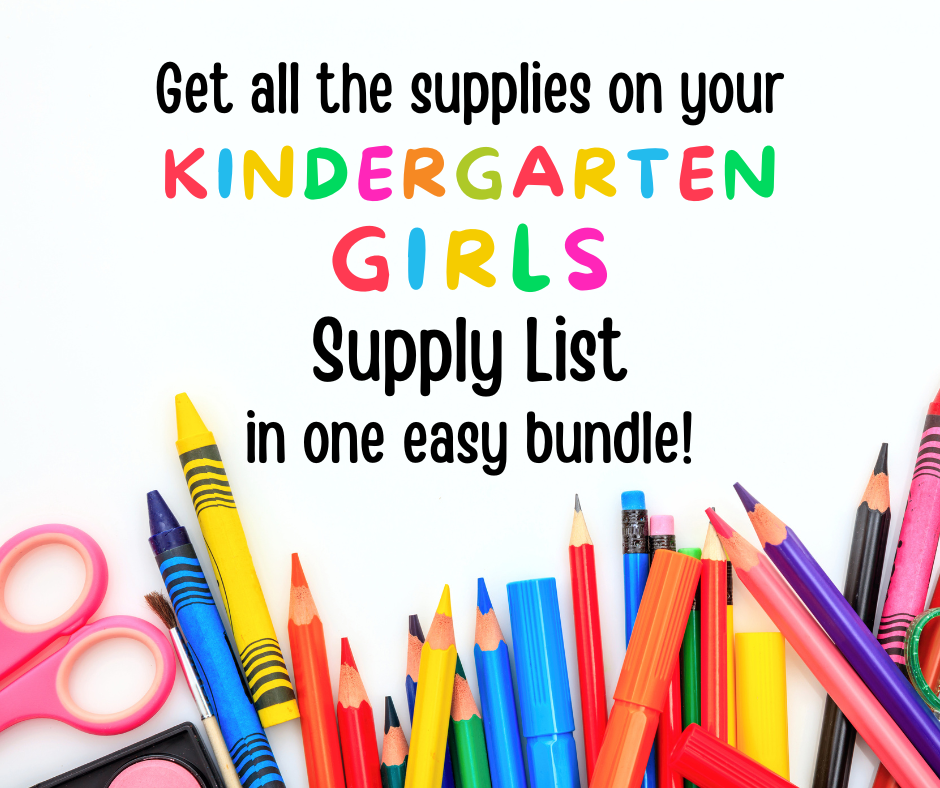 WS Kindergarten Supply Kit - Girls