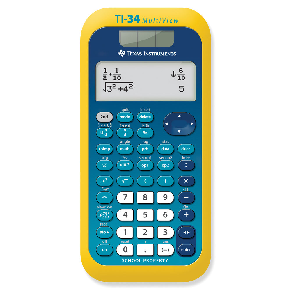 TI-34 MultiView Scientific Calculator, Each