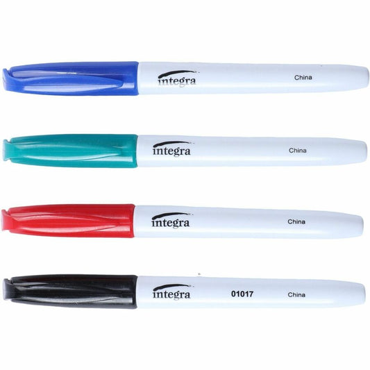 Bullet Tip Dry-Erase Marker 4/Set