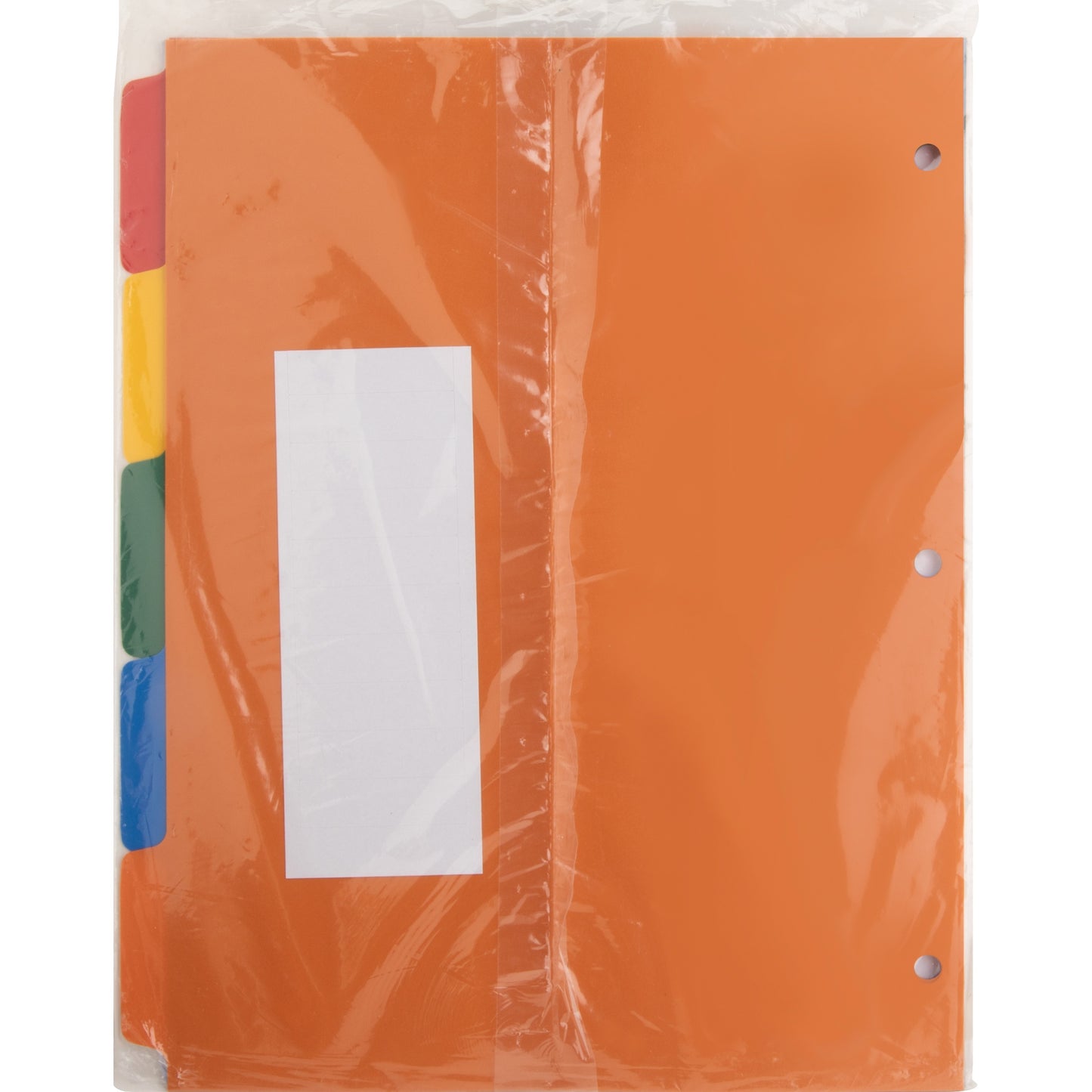 5 Tab Color Plastic Index Dividers