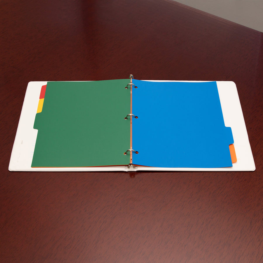 5 Tab Color Plastic Index Dividers