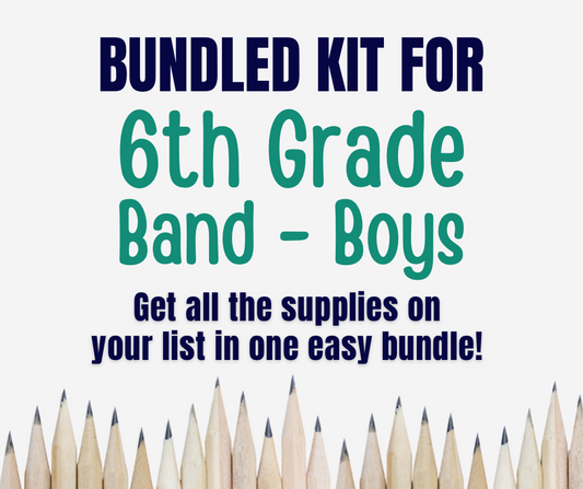 WS 6th Grade Band Supply Kit - Boys