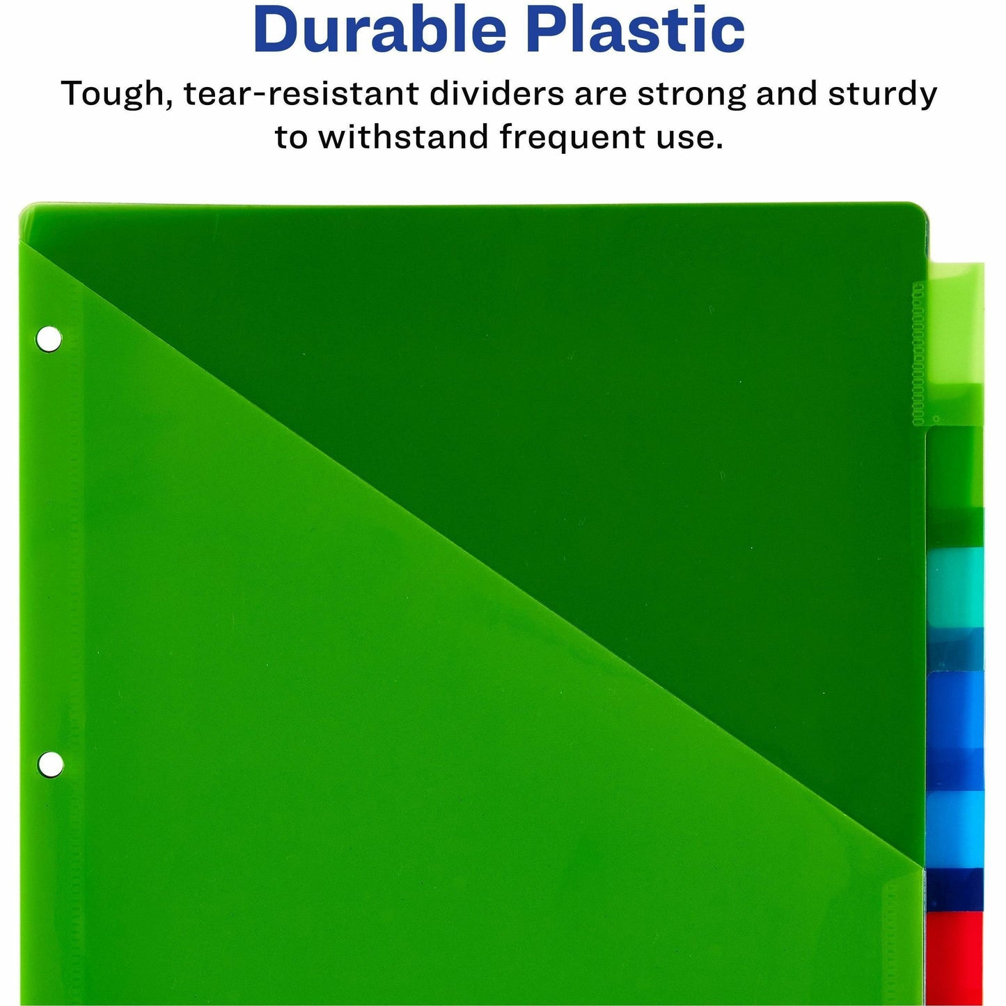8-Tab Plastic Pocket Dividers