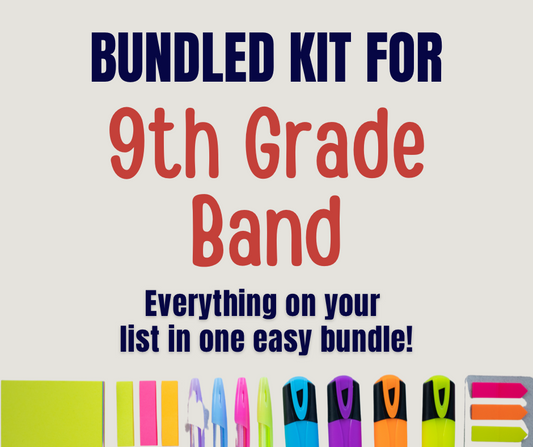 WS 9th Grade Band Supply Kit