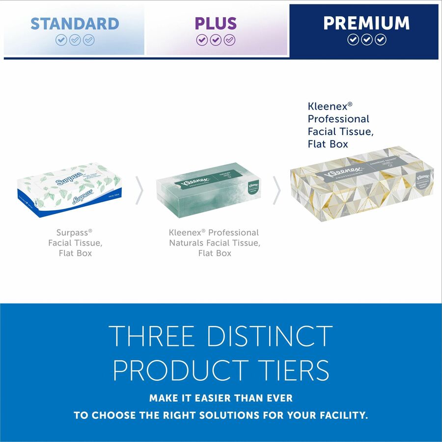 Kleenex Tissue, 2-Ply, Pop-Up Box, Large