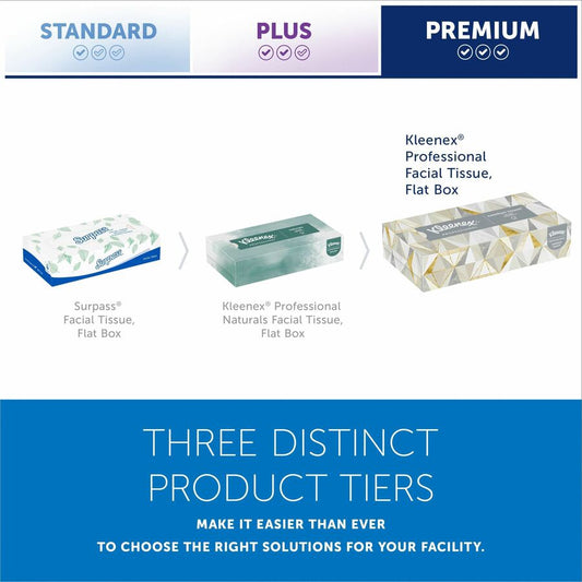 Kleenex Tissue, 2-Ply, Pop-Up Box, Large