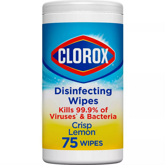 Clorox Disinfecting Cleaning Wipes, Large Canister
