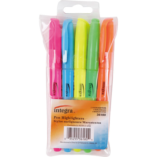 Pen Style Fluorescent Highlighters