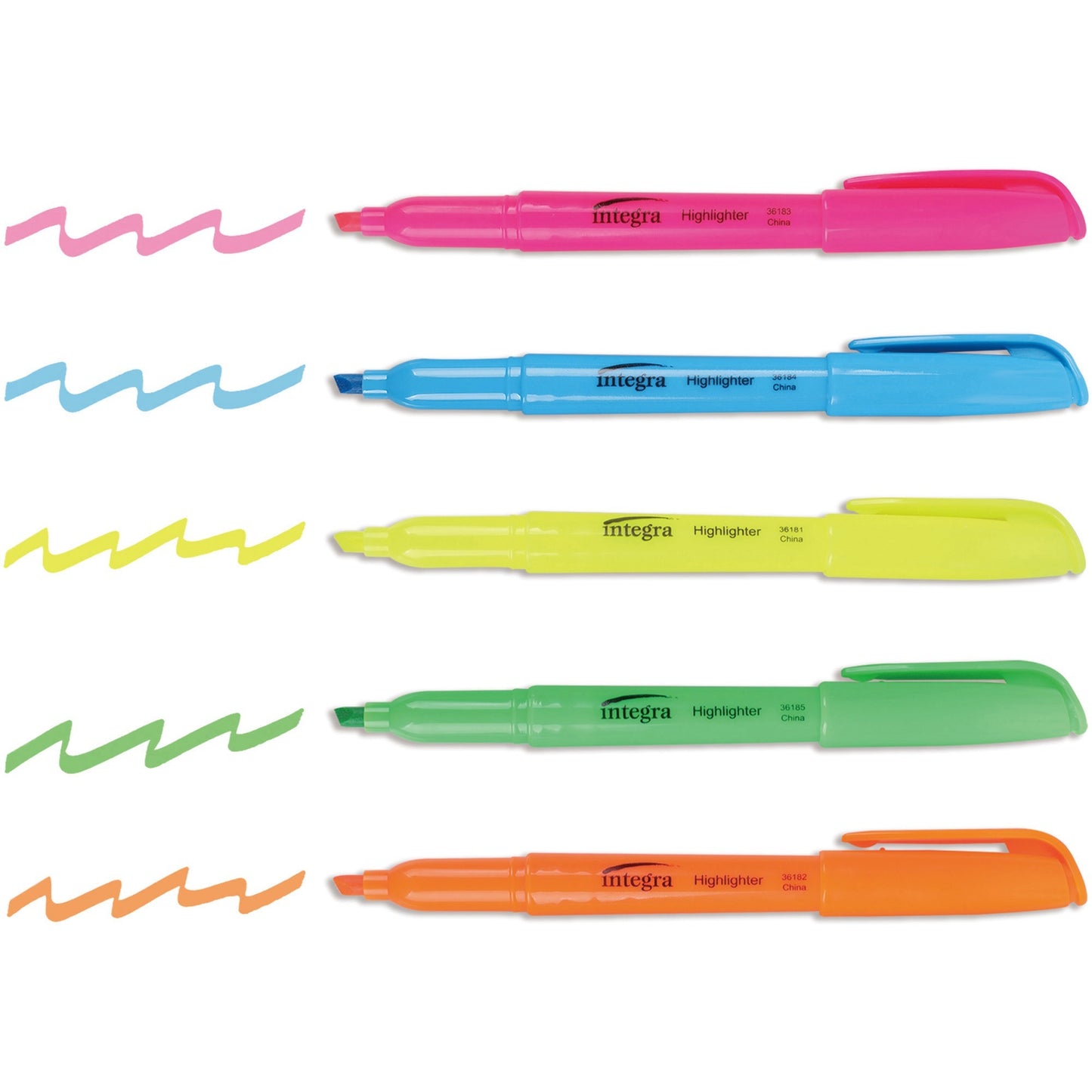 Pen Style Fluorescent Highlighters