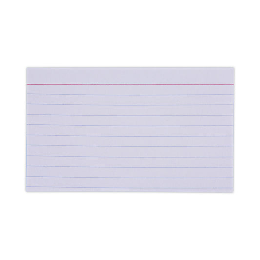 Ruled Index Cards, 4 x 6, 100/Pack