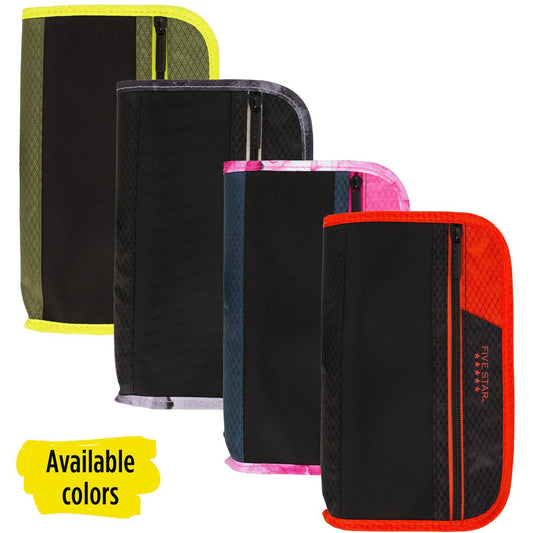 Five Star Xpanz Carrying Case (Pouch) Pencil, Pen, Supplies - Assorted