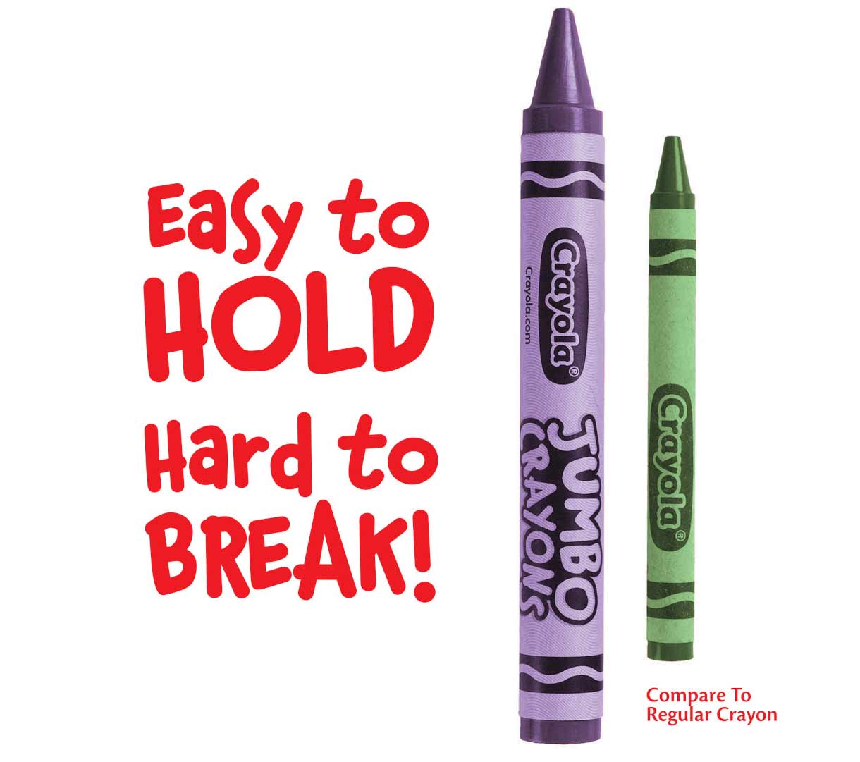 Crayola Jumbo Crayons, 8 Count