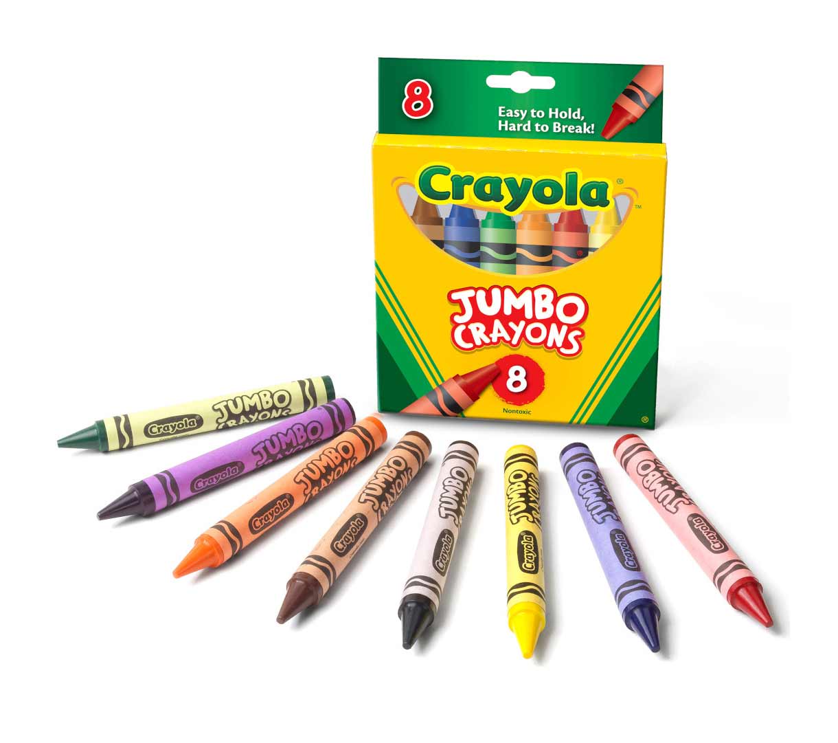 Crayola Jumbo Crayons, 8 Count