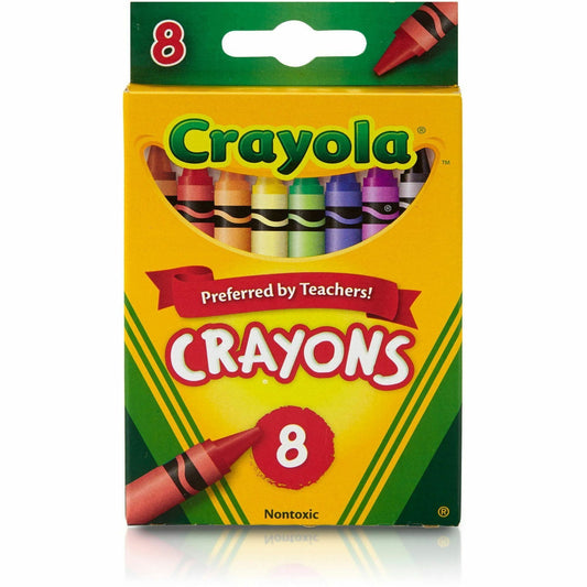 Crayola Classic Crayons, Regular Size, 8/Box