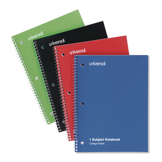 1-Subject Notebook College Rule, Assorted, Each
