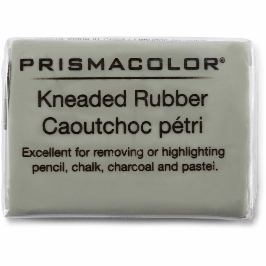 Kneaded Rubber Art Eraser, Large, Gray