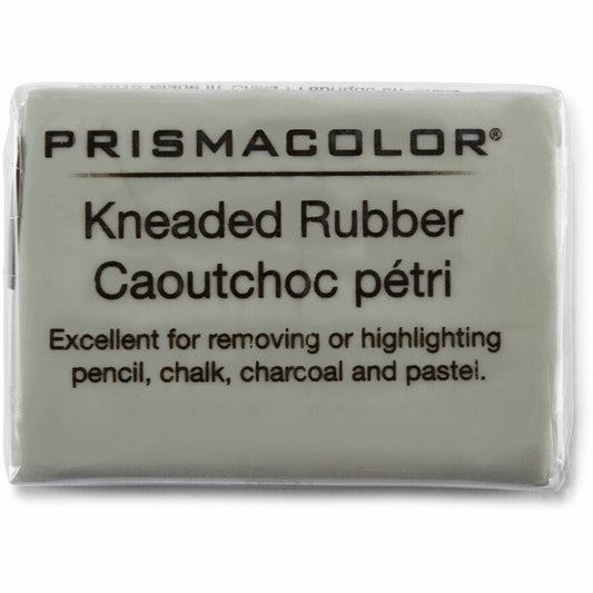 Kneaded Rubber Art Eraser, Large, Gray
