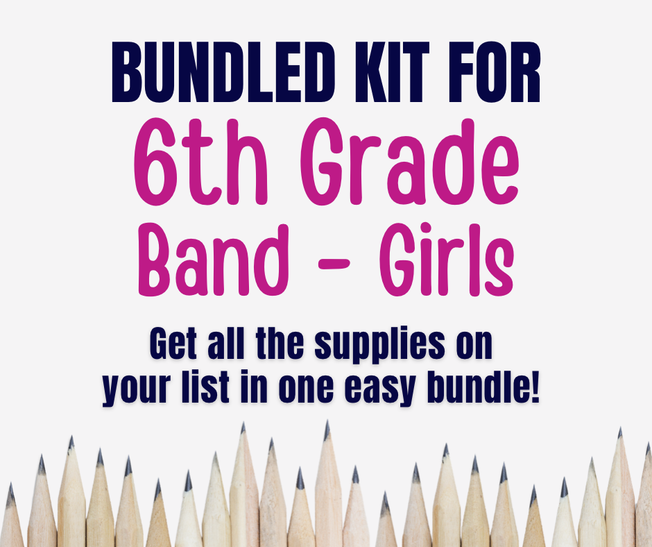 WS 6th Grade Band Supply Kit - Girls