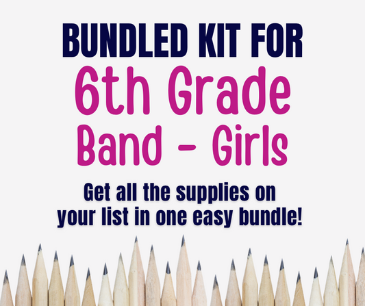 WS 6th Grade Band Supply Kit - Girls