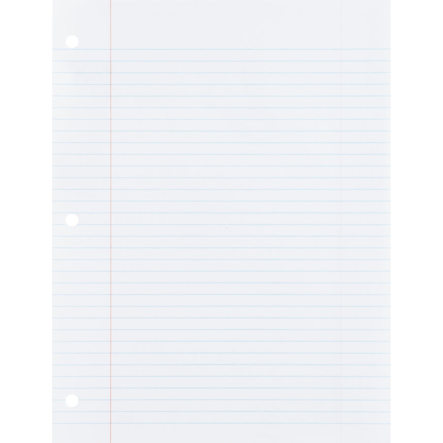 3-hole Punched College Ruled Notebook Paper