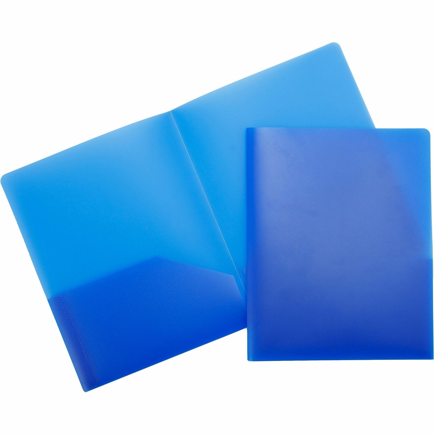 Two Pocket Plastic Folder