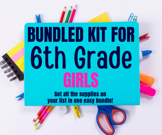 WS 6th Grade Supply Kit - Girls