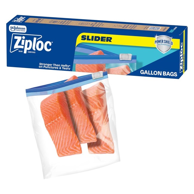 Slider Storage Bags, Gallon