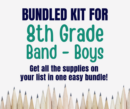 WS 8th Grade Band Supply Kit - Boys