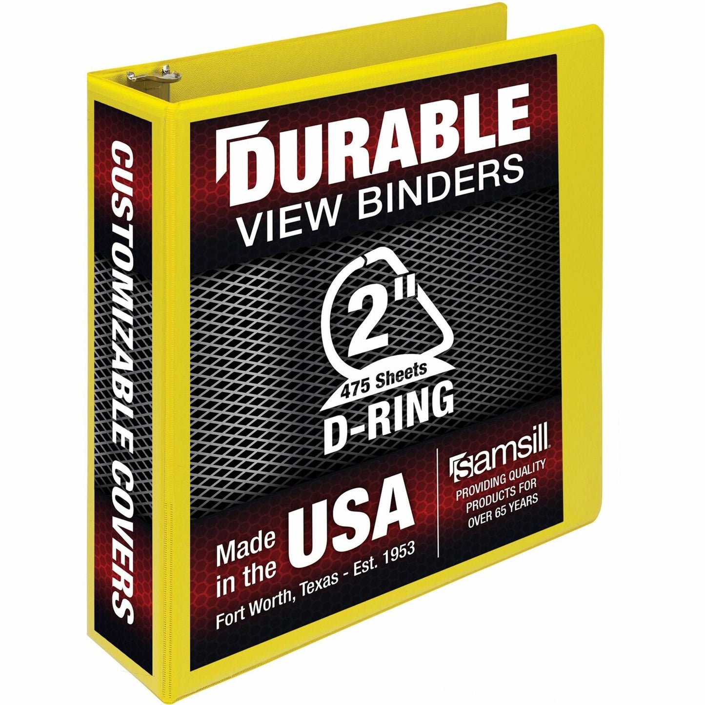 2" Clear View Binder, Assorted Colors
