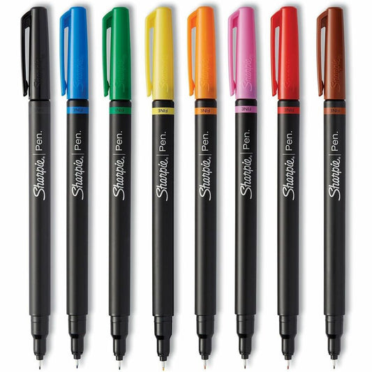 Sharpie Fine Point Art Pen, 8/Pack