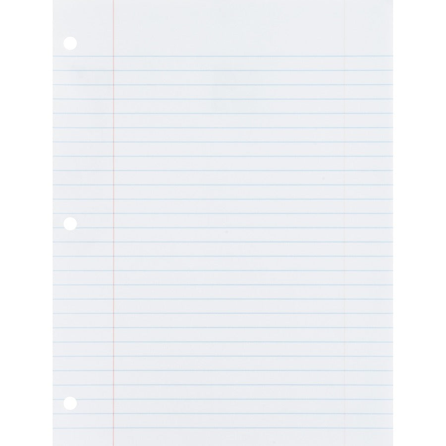 3-hole Punched Wide-Ruled Notebook Paper