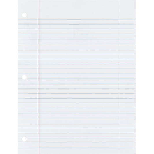 3-hole Punched Wide-Ruled Notebook Paper