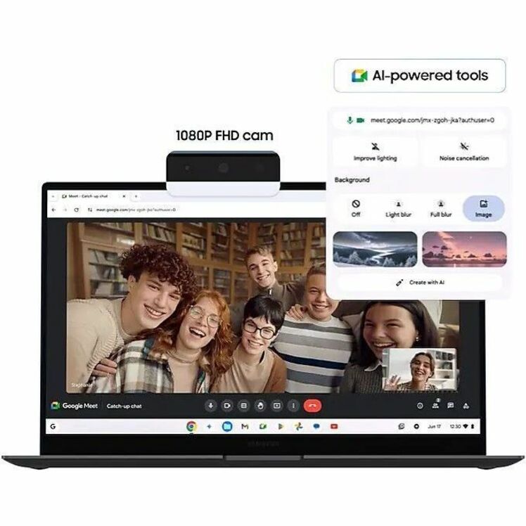 Samsung 15.6" Chromebook Plus XE550XGA